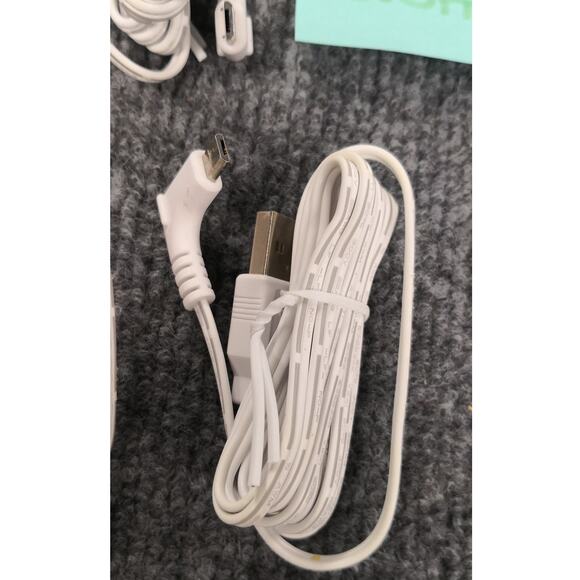 5-Pack 5ft White Micro USB Charging Cable for Smartphones, Cameras. Android 5pc - Picture 2 of 4